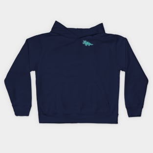 Pocket Triceratops Kids Hoodie